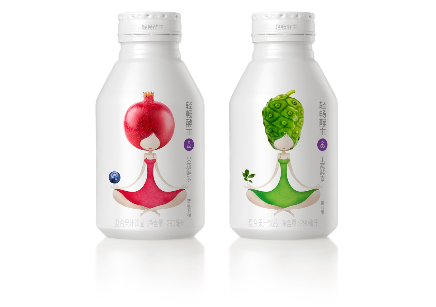 mouse graphics - enzyme fruit drink