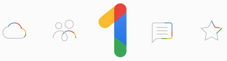 Imagen Google One re-branding