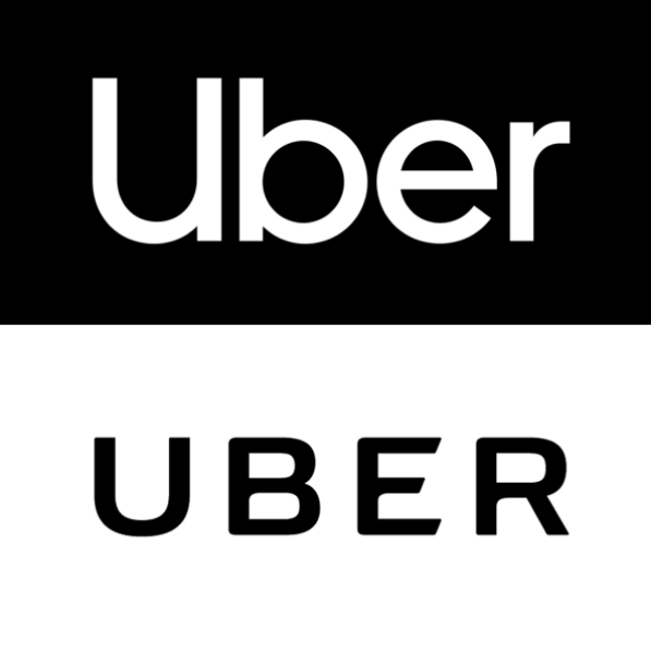 Imagen Uber rebranding antes y despues