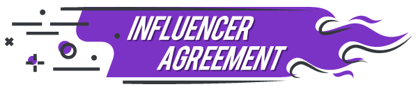 Influencer agreement